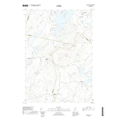 2018 Map of Razorville, 2018 Print