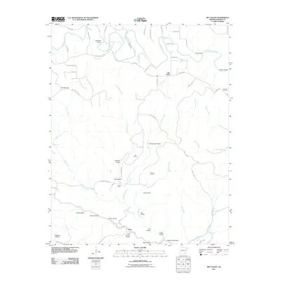 2011 Map of Rea Valley, 2011 Print