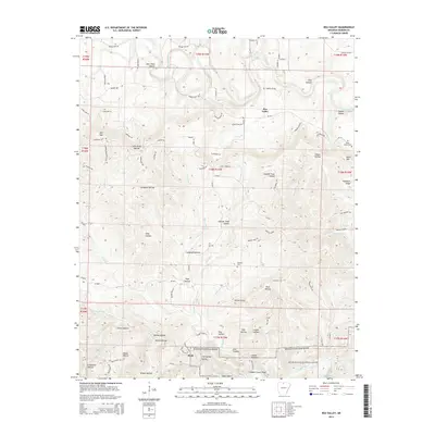 2014 Map of Rea Valley, 2014 Print