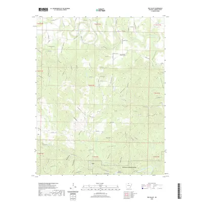 2020 Map of Rea Valley, 2020 Print