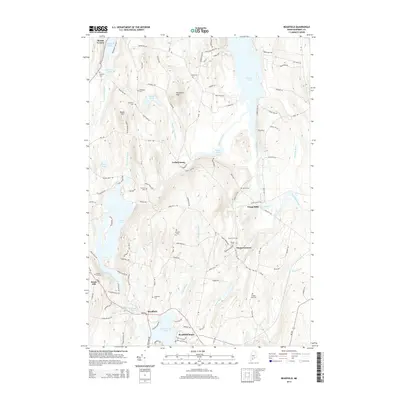 2014 Map of Readfield, 2014 Print
