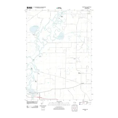 2010 Map of Readfield, 2010 Print