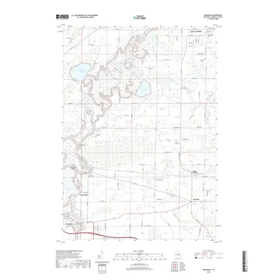 2018 Map of Readfield, 2018 Print