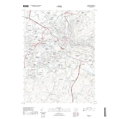 2019 Map of Reading, 2019 Print