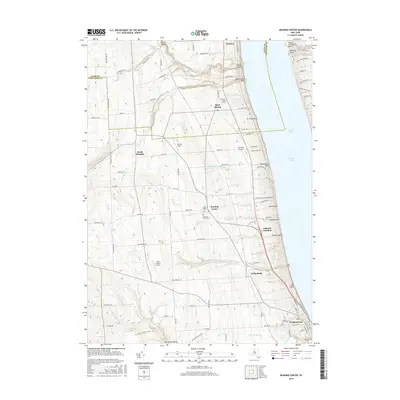 2016 Map of Reading Center, 2016 Print