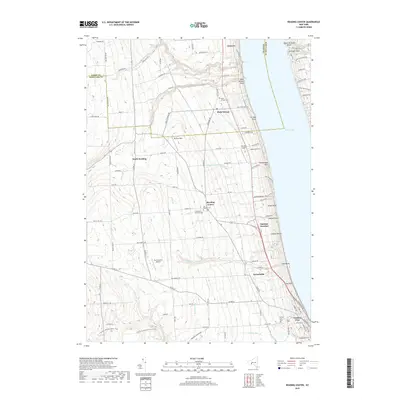 2019 Map of Reading Center, 2019 Print