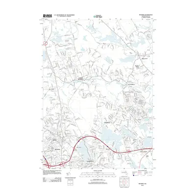 2012 Map of Reading, 2012 Print