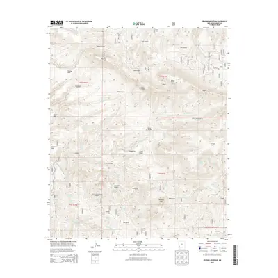 2013 Map of Reading Mountain, 2013 Print