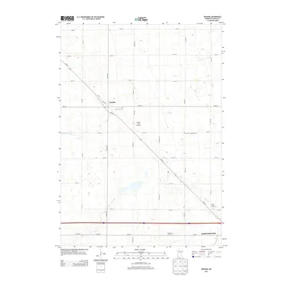 2013 Map of Reading, 2013 Print