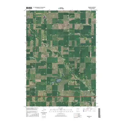 2016 Map of Reading, 2016 Print