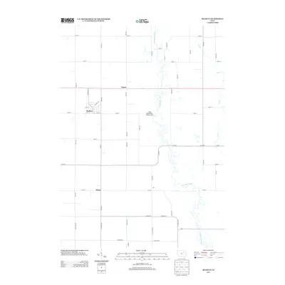 2013 Map of Readlyn, 2013 Print
