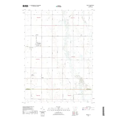 2018 Map of Readlyn, 2018 Print