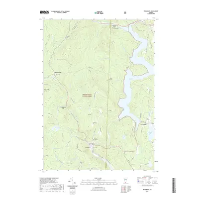 2021 Map of Readsboro, 2021 Print