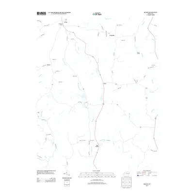 2013 Map of Ready, 2013 Print