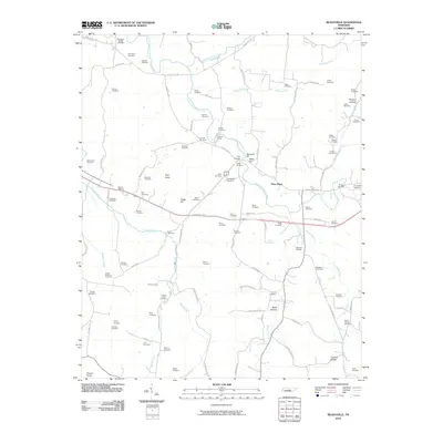 2010 Map of Readyville, 2010 Print