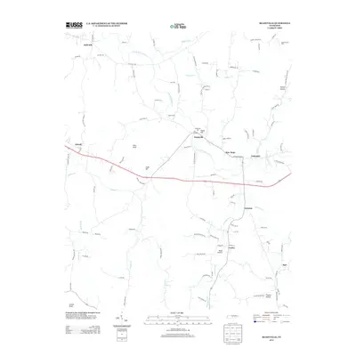 2013 Map of Readyville, 2013 Print