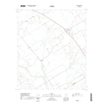 2019 Map of Reagan, 2019 Print