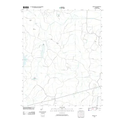 2010 Map of Reagan, 2010 Print