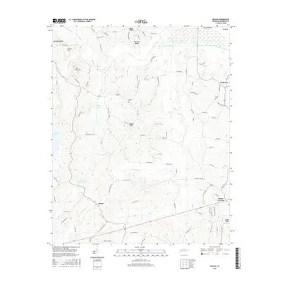 2016 Map of Reagan, 2016 Print