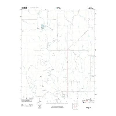 2010 Map of Reagan, 2010 Print