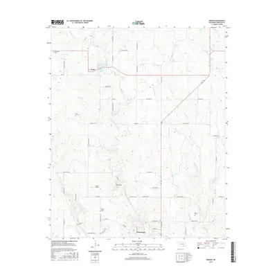 2016 Map of Reagan, 2016 Print