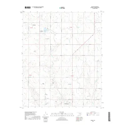 2018 Map of Reagan, 2018 Print