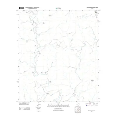 2012 Map of Reagan Wells, 2012 Print