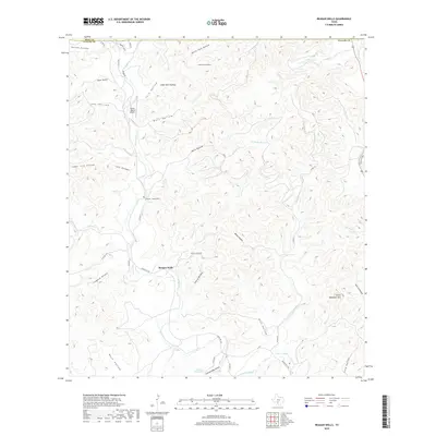 2019 Map of Reagan Wells, 2019 Print
