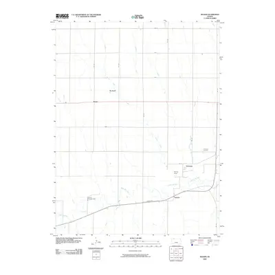 2009 Map of Reager, 2009 Print