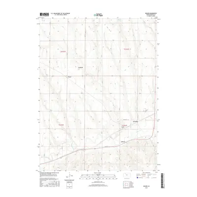 2015 Map of Reager, 2015 Print