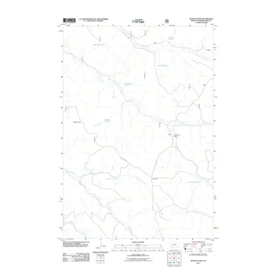 2011 Map of Reanus Cone, 2011 Print