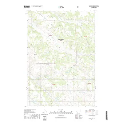 2020 Map of Reanus Cone, 2020 Print