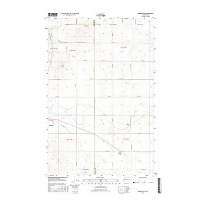 2017 Map of Reardan East, 2017 Print