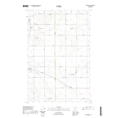 2020 Map of Reardan East, 2020 Print