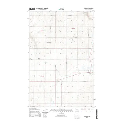 2014 Map of Reardan West, 2014 Print