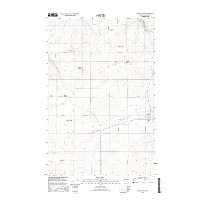 2017 Map of Reardan West, 2017 Print