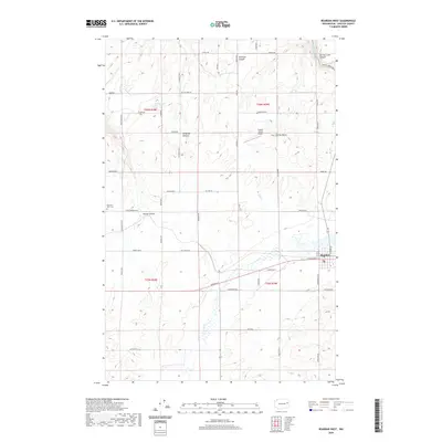 2020 Map of Reardan West, 2020 Print