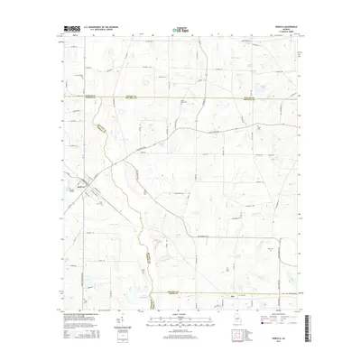 2014 Map of Rebecca, 2014 Print