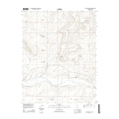 2014 Map of Recapture Pocket, 2014 Print