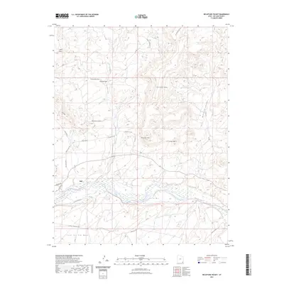 2023 Map of Recapture Pocket, 2023 Print