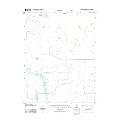 2012 Map of Reconnaissance Peak, 2012 Print
