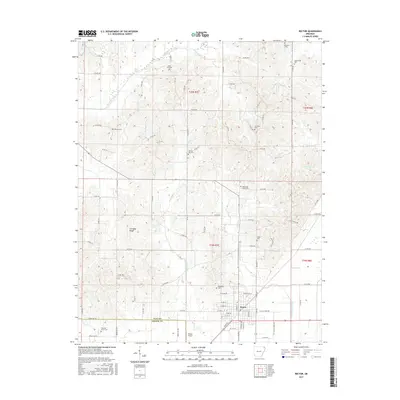 2017 Map of Rector, 2017 Print