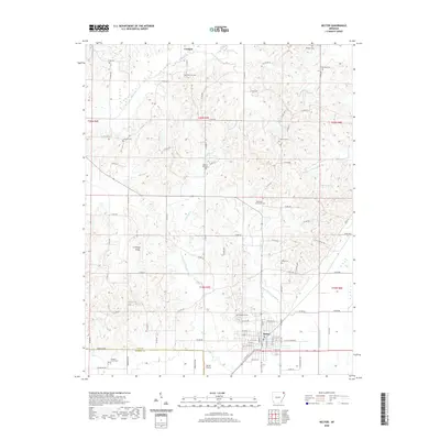 2020 Map of Rector, 2020 Print