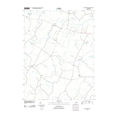 2010 Map of Rectortown, 2010 Print
