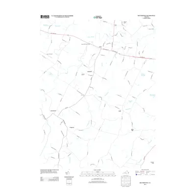 2013 Map of Rectortown, 2013 Print
