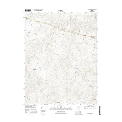 2016 Map of Rectortown, 2016 Print