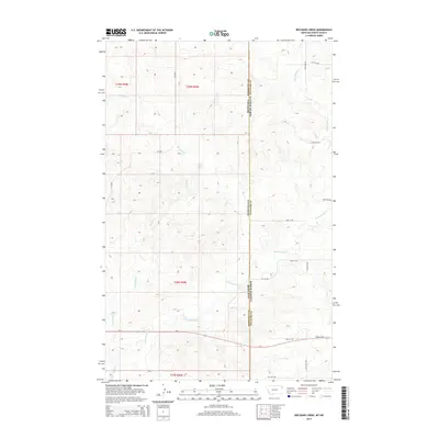 2014 Map of Red Bank Creek, 2014 Print