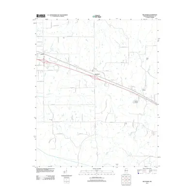 2012 Map of Red Banks, 2012 Print