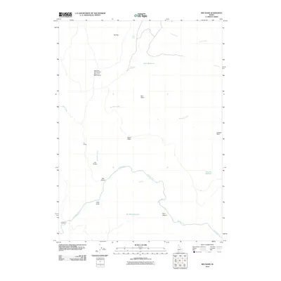 2010 Map of Red Basin, 2010 Print