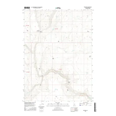 2017 Map of Red Basin, 2017 Print